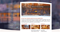 Desktop Screenshot of karczma-mlyn.pl